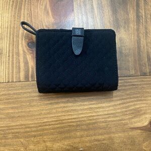 Vera Bradley Black Quilted Accessory